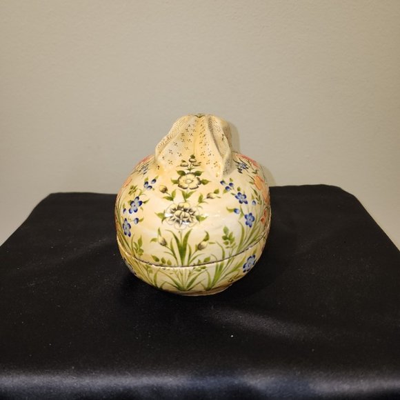 Vintage Rabbit Trinket Box - Picture 4 of 8